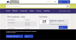 Desktop Screenshot of jammerbugtbibliotekerne.dk