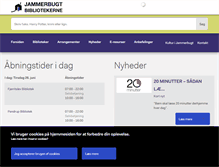 Tablet Screenshot of jammerbugtbibliotekerne.dk